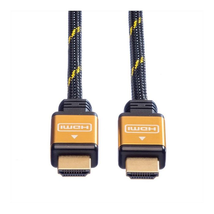 ROLINE 11.04.5565 Cable HDMI 5 m, Conectores HDMI tipo A Macho Chapado en Oro, Negro 3 ROLINE 11.04.5565 Cable HDMI 5 m, Conectores HDMI tipo A Macho Chapado en Oro, Negro 3