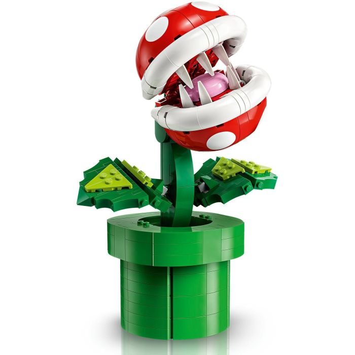 LEGO 71426 Super Mario Planta Piraña: Figura Articulada con Tubo y 2 Piezas, Modelo para Adultos 2 LEGO 71426 Super Mario Planta Piraña: Figura Articulada con Tubo y 2 Piezas, Modelo para Adultos 2