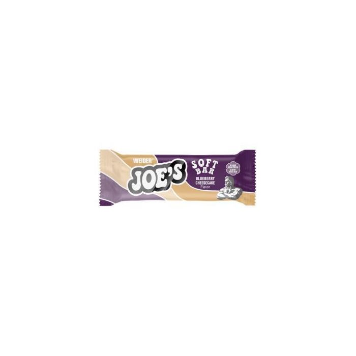 Weider Joe´S Soft Bar Blueberry-Cheescake 12X50Gr. Weider Joe´S Soft Bar Blueberry-Cheescake 12X50Gr.