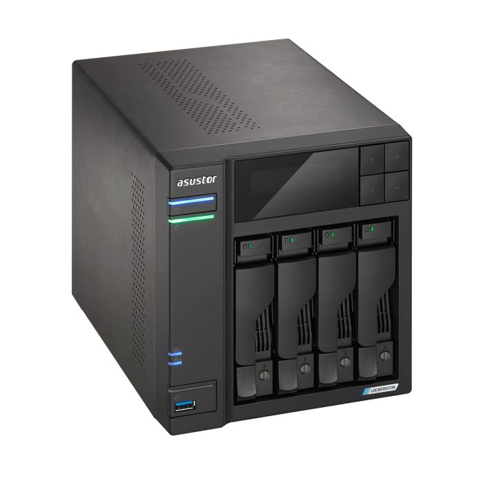 Asustor LOCKERSTOR 4 Gen2 AS6704T Servidor NAS Tower 4 Bahías Intel Celeron N5105 4GB RAM DDR4 1 Asustor LOCKERSTOR 4 Gen2 AS6704T Servidor NAS Tower 4 Bahías Intel Celeron N5105 4GB RAM DDR4 1