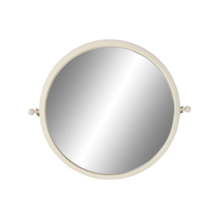 Espejo de pared Home ESPRIT Blanco Romántico 60 x 13 x 52 cm