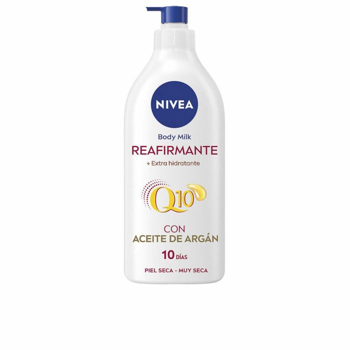 Nivea Q10+ Reafirmante + Extra Hidratante Leche Corporal 400 ml - Piel Tonificada e Hidratada