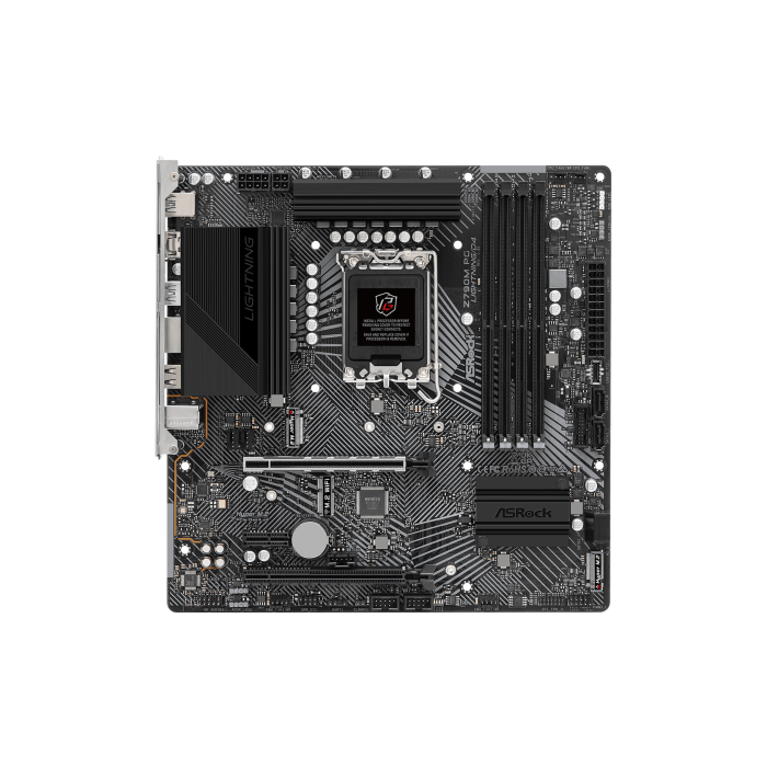 Asrock Z790M PG Lightning/D4 Intel Z790 LGA 1700 micro ATX 1