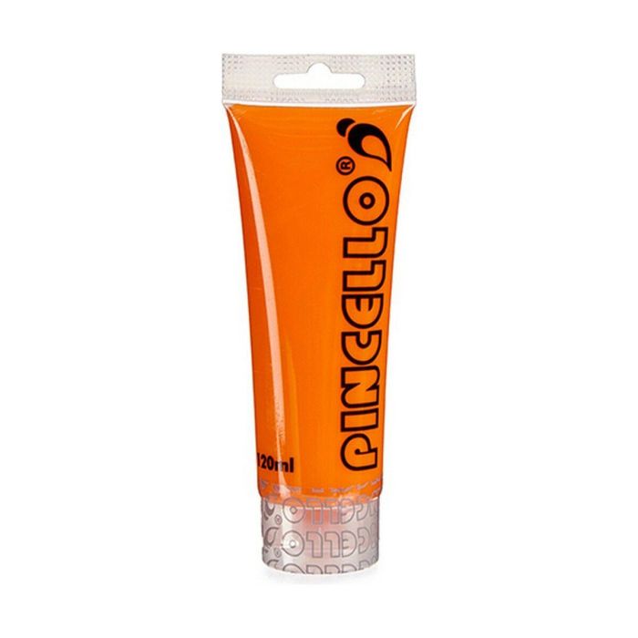 Pintura acrílica Pincello AC120-8 Naranja 120 ml (12 Unidades) 1