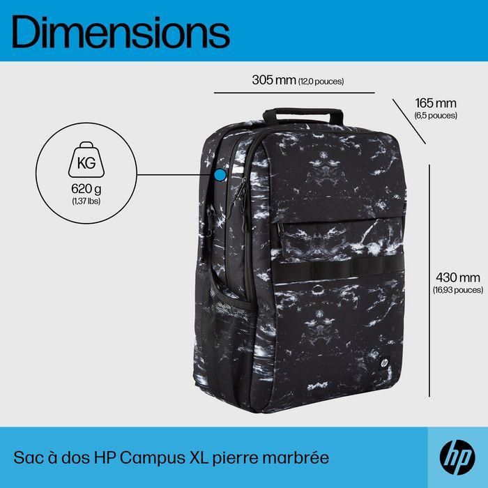 HP Campus XL Marble Stone Backpack 9 HP Campus XL Marble Stone Backpack 9