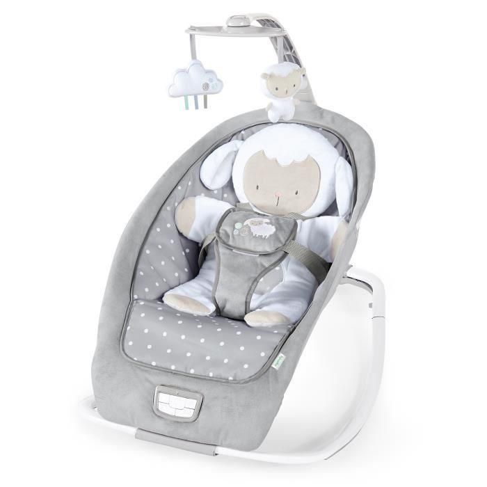 Ingenuity Hamaca Giratoria Automática Cuddle Lamb | Asiento Mecedor con 3 Posiciones, Melodías, Sonidos y Vibraciones para Bebés desde Nacimiento 0 Ingenuity Hamaca Giratoria Automática Cuddle Lamb | Asiento Mecedor con 3 Posiciones, Melodías, Sonidos y Vibraciones para Bebés desde Nacimiento 0
