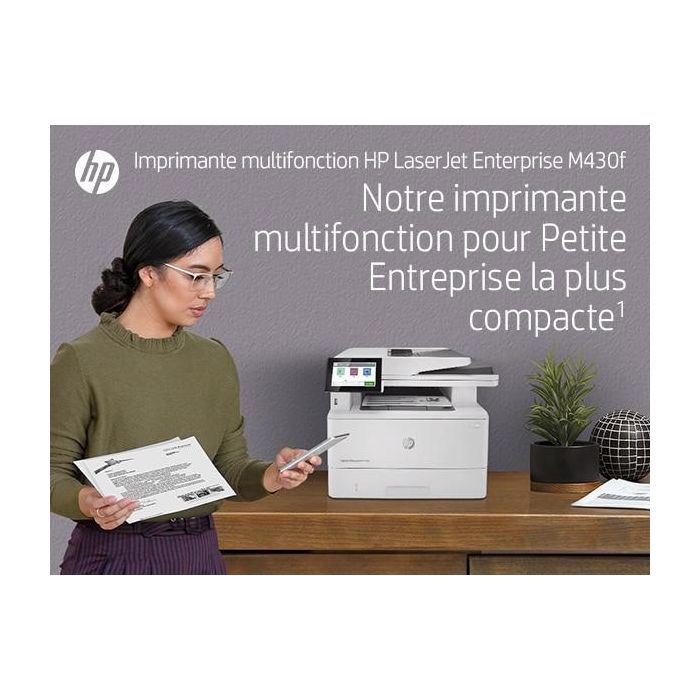HP LaserJet Enterprise M430F Multifunción Láser Monocromo - Impresión, Copia, Escaneo, Fax - 40 ppm - Seguridad Empresarial - Doble Cara 15 HP LaserJet Enterprise M430F Multifunción Láser Monocromo - Impresión, Copia, Escaneo, Fax - 40 ppm - Seguridad Empresarial - Doble Cara 15
