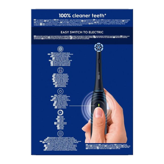 Oral-B Series 2 Night Black/ Forest Green Cepillo Dental Vibratorio con 2 Mango y 2 Cabezales, 3 Modos: Cuidado Diario, Sensible, Súper Sensible Oral-B Series 2 Night Black/ Forest Green Cepillo Dental Vibratorio con 2 Mango y 2 Cabezales, 3 Modos: Cuidado Diario, Sensible, Súper Sensible