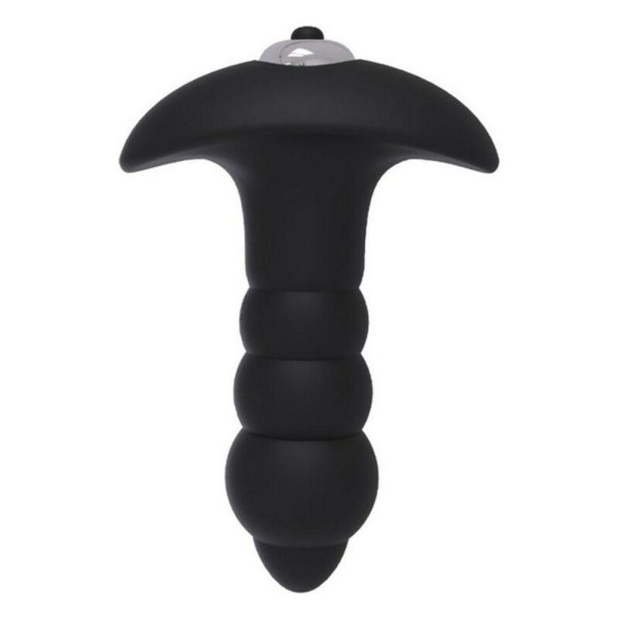 Plug Anal S Pleasures Bubble Negro Negro/Plateado 4