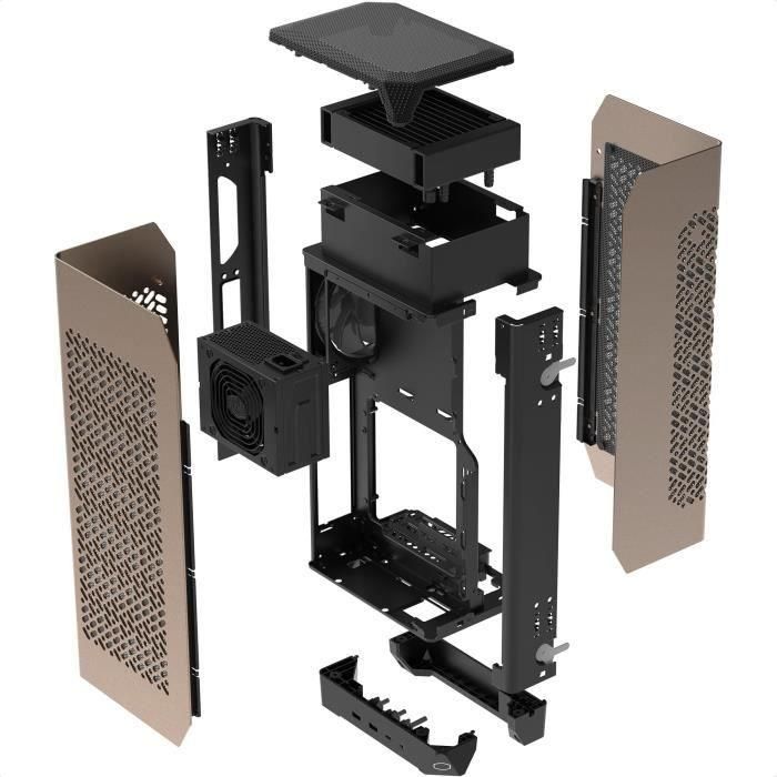 Caja de PC - COOLER MASTER - Ncore 100 Max Bronze Edition - MiniT/ITX/850W/WC (NR100-ZNNN85-SL0) 3 Caja de PC - COOLER MASTER - Ncore 100 Max Bronze Edition - MiniT/ITX/850W/WC (NR100-ZNNN85-SL0) 3