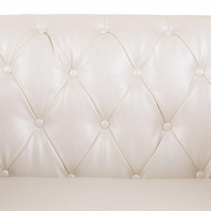 Sillón Alexandra House Living Blanco 72 x 75 x 104 cm Tapizado 4