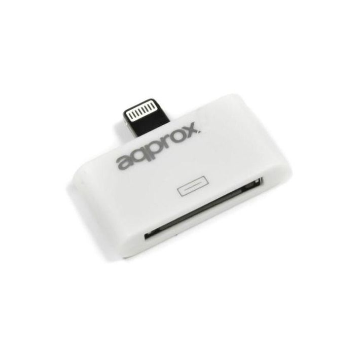 ADAPTADOR APPROX IPHONE 30PINES - LIGHTING BLANCO