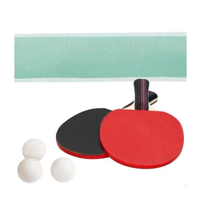 Palas ping pong 2 palas con 3 petolas y red 155 cm en bolsa aktive sports Palas ping pong 2 palas con 3 petolas y red 155 cm en bolsa aktive sports