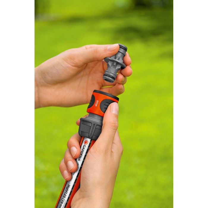 Gardena Manguito de unión rápida 3/4" a 1/2", polipropileno, anti UV, anti algas, protección contra heladas 1 Gardena Manguito de unión rápida 3/4" a 1/2", polipropileno, anti UV, anti algas, protección contra heladas 1