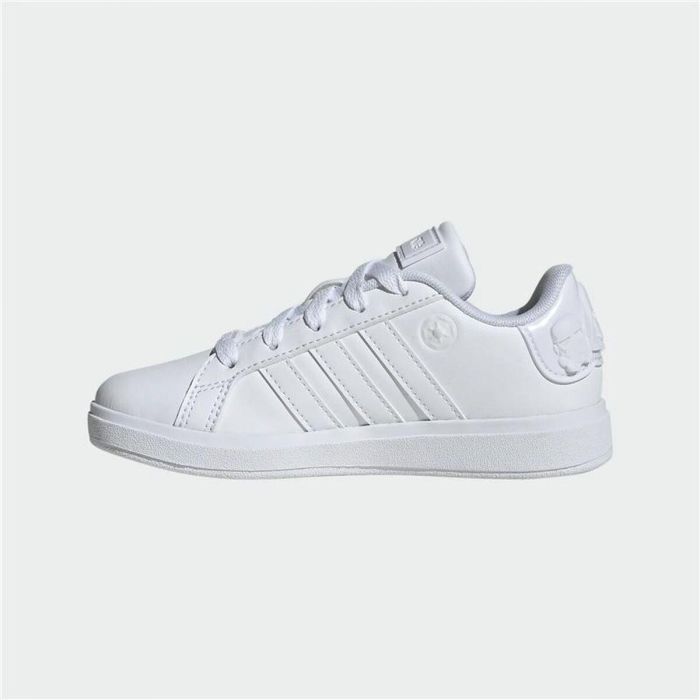 Zapatillas Deportivas Infantiles Adidas Star Wars Grand Court 2.0 K Blanco 6