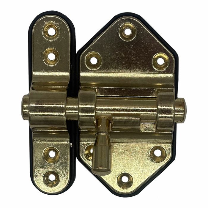 Pestillo de puerta EDM 85527 Dorado 30 mm Reforzado