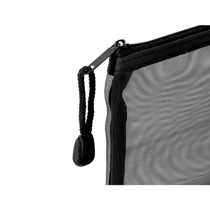 Liderpapel Bolsa Zipper Bag Poliéster Transpirable Multiusos Din A6 Negro 5