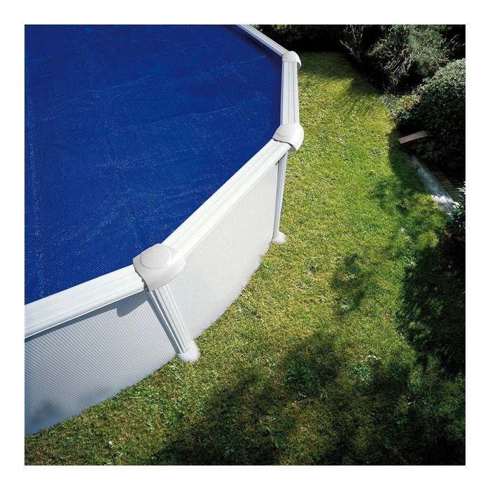 GRE Cubierta Solar Redonda Ø 300 / Easy Set D 366. Manta Térmica para Piscina, Anti-UVA. Aumenta Temperatura, Reduce Evaporación y Protege Agua. 3