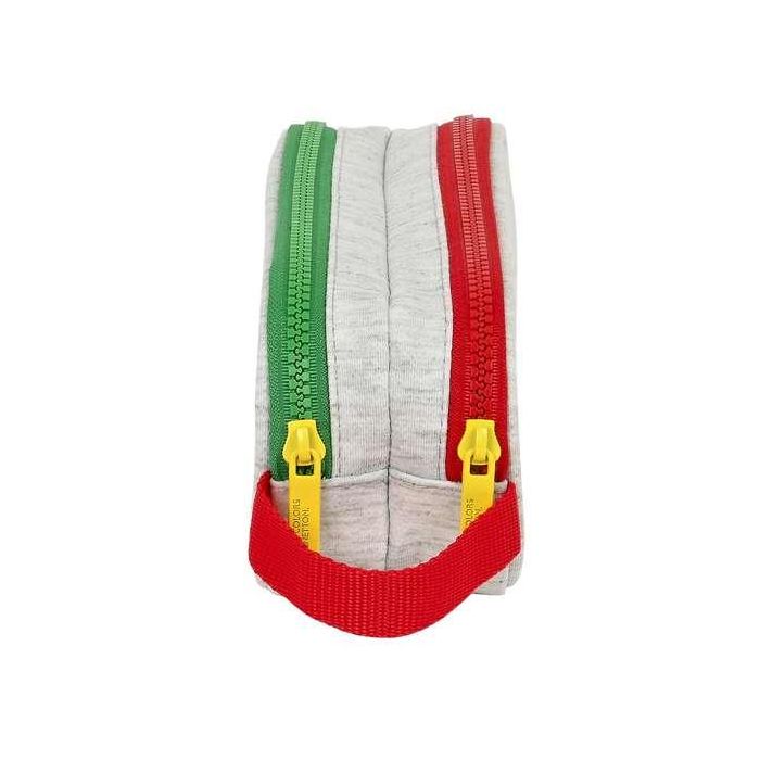 Portatodo Doble Benetton Pop Gris (21 x 8 x 6 cm) 2 Portatodo Doble Benetton Pop Gris (21 x 8 x 6 cm) 2