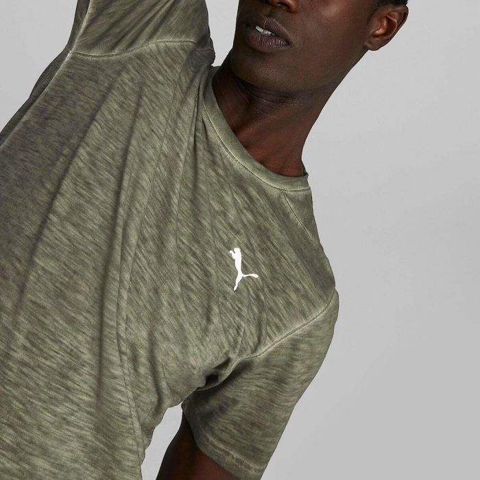 Camiseta de Manga Corta Hombre Puma Studio Foundation Verde Oliva 5 Camiseta de Manga Corta Hombre Puma Studio Foundation Verde Oliva 5
