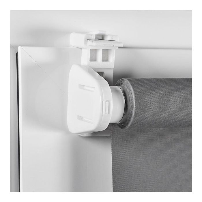 Cintacor - Stor Planet Estor enrollable Clip & Fix 90x180cm Gris Asfalto 3