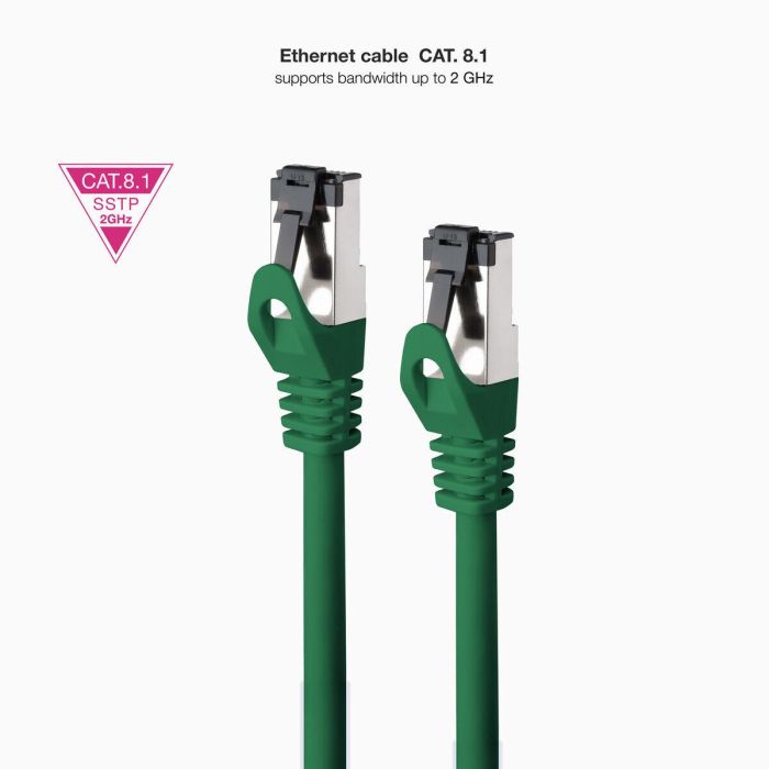 Cable USB NANOCABLE 10.20.2002-GR Verde 2 m 5