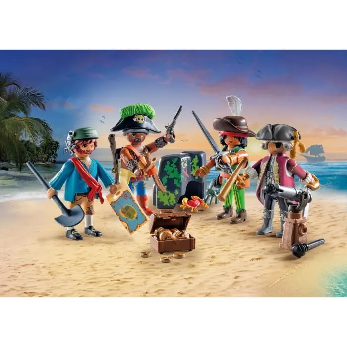 Playmobil Figuras Piratas con Accesorios Playmobil Pirates 1 Playmobil Figuras Piratas con Accesorios Playmobil Pirates 1