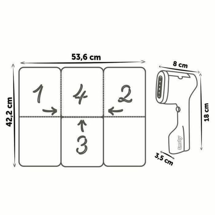 Smoby Tefal Smooth & Fold Set Cocina Juguete a partir de 3 años SMO3032163301271 2 Smoby Tefal Smooth & Fold Set Cocina Juguete a partir de 3 años SMO3032163301271 2