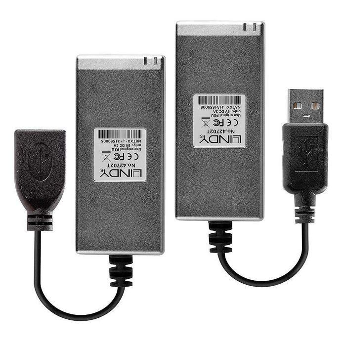 Lindy 200m Fibre Optic USB 2.0 Extender 1 Lindy 200m Fibre Optic USB 2.0 Extender 1