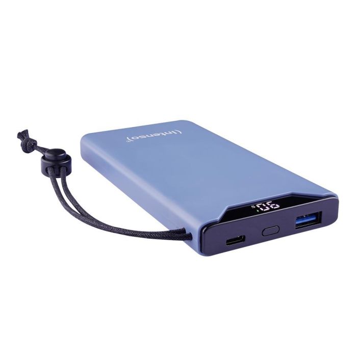 Intenso Powerbank F10000, 10000 mAh, Carga Rápida Power Delivery 20W y QC 3.0, Color Azul, Batería de Polímero de Litio, USB-A y USB-C 3 Intenso Powerbank F10000, 10000 mAh, Carga Rápida Power Delivery 20W y QC 3.0, Color Azul, Batería de Polímero de Litio, USB-A y USB-C 3