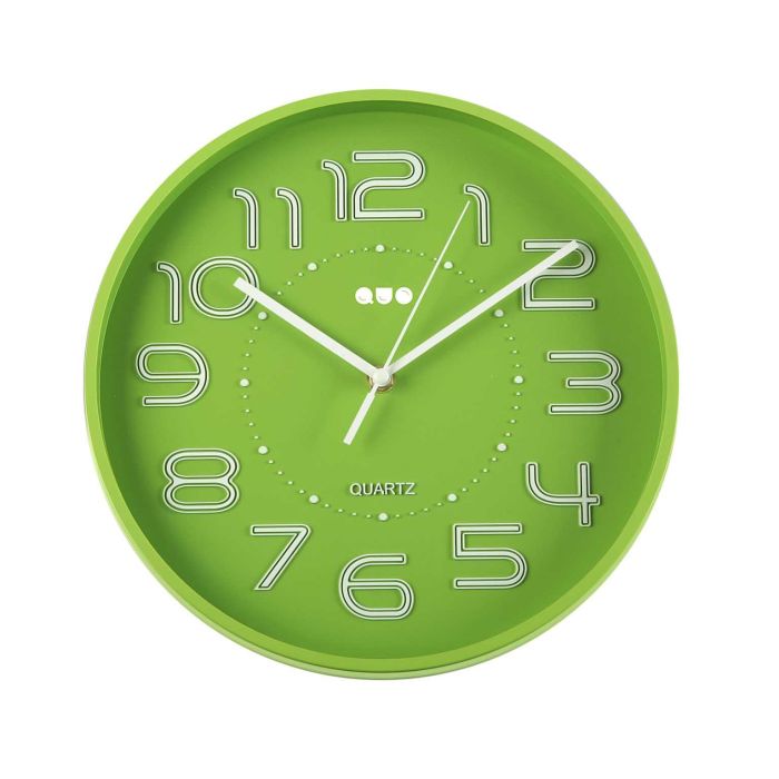 Reloj Pared Verde 30 Cm Versa (2 Unidades) Reloj Pared Verde 30 Cm Versa (2 Unidades)
