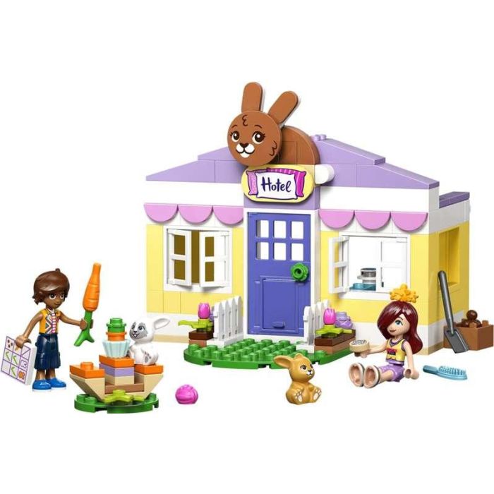 Juego de construccion hotel de conejitos de heartlake city lego friends 3