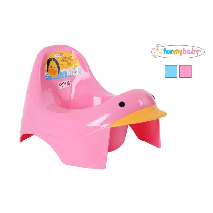 Formybaby Silla Orinal Infantil Duck - 24 cm Ancho x 23 cm Alto x 34 cm Largo (12 Unidades) Formybaby Silla Orinal Infantil Duck - 24 cm Ancho x 23 cm Alto x 34 cm Largo (12 Unidades)