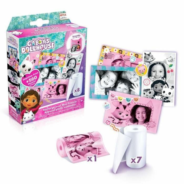 Canal Toys CTGAB006 Recambio para Cámara Instantánea Gabby y la Casa Mágica - Foto, Selfie, Vídeo 0 Canal Toys CTGAB006 Recambio para Cámara Instantánea Gabby y la Casa Mágica - Foto, Selfie, Vídeo 0