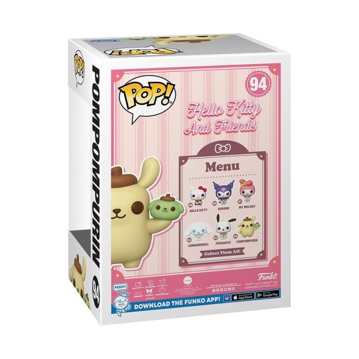 Funko POP Figura Hello Kitty and Friends Pompompurin Vinilo 9cm Caja Regalo