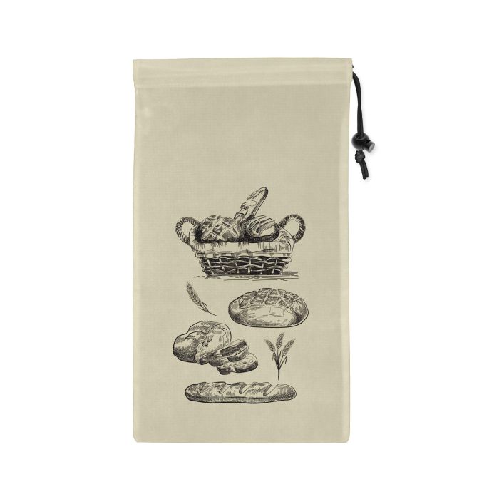 Quttin Set de 2 Bolsas para Pan Reutilizables 25x45 cm (36 Cajas) 2 Quttin Set de 2 Bolsas para Pan Reutilizables 25x45 cm (36 Cajas) 2