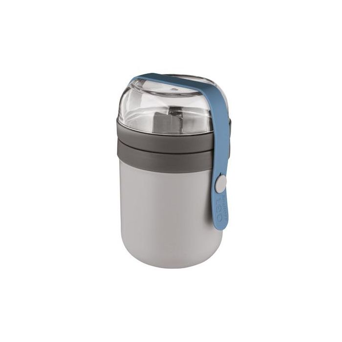 Berghoff 3950235 Recipiente Dual con Cubertería de 3 Piezas y Funda de Silicona 6 Berghoff 3950235 Recipiente Dual con Cubertería de 3 Piezas y Funda de Silicona 6