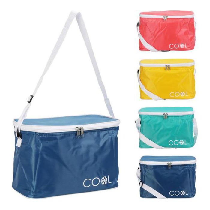 Nevera tipo bolsa isotermica 8 l. 30x16x21cm colores surtidos. cool 1