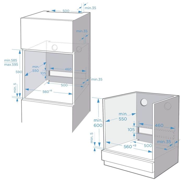 Cecotec Horno Integrable Multifunción Bolero Hexa SM406000 72 L 2900 W A+ 1 Cecotec Horno Integrable Multifunción Bolero Hexa SM406000 72 L 2900 W A+ 1