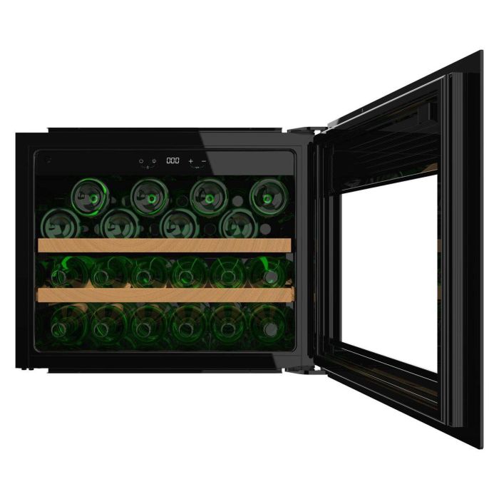 Cecotec Vinoteca integrable 28 botellas BI 28000 Touch Black, compresor, display LED, negro 8
