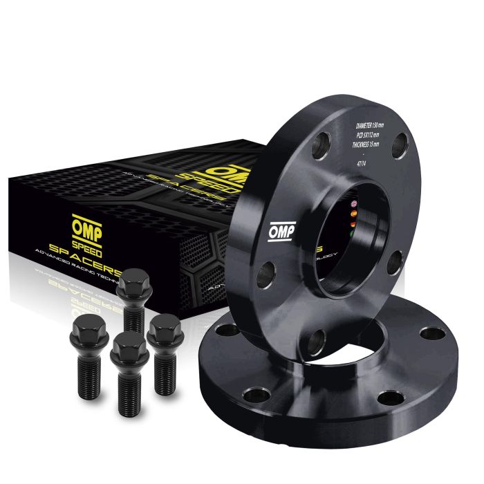 Omp OMPS08390501 Separadores de Rueda 5mm 4x98 CBH 58.6 Tornillo M12x1.25 Cónico Aluminio 6061-T6 (Set de 2) Omp OMPS08390501 Separadores de Rueda 5mm 4x98 CBH 58.6 Tornillo M12x1.25 Cónico Aluminio 6061-T6 (Set de 2)