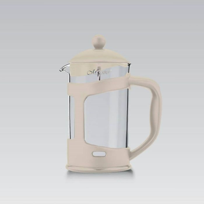 Tetera Feel Maestro MR-1665-800 Marfil Acero Inoxidable Vidrio de Borosilicato 800 ml