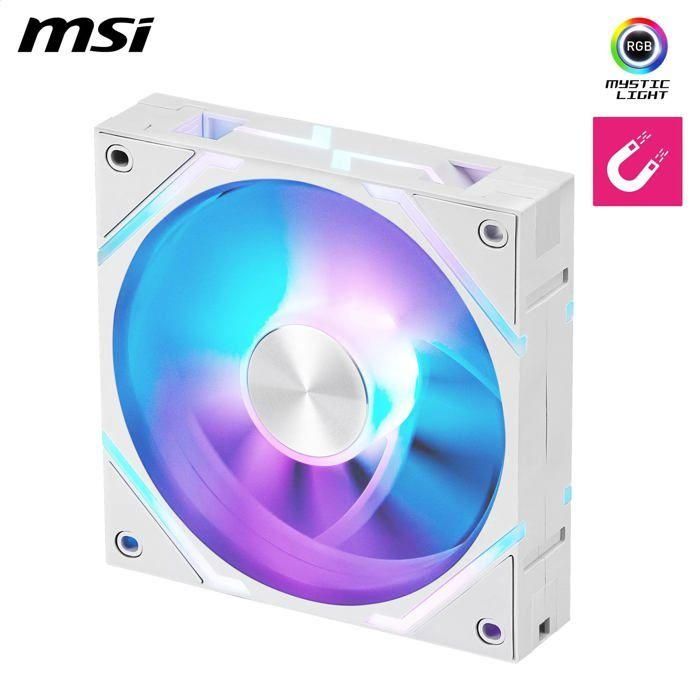 MSI 306-7G24F14-80 Refrigeración PC MPG EZ120 ARGB Blanco para una mejor optimización del rendimiento 1 MSI 306-7G24F14-80 Refrigeración PC MPG EZ120 ARGB Blanco para una mejor optimización del rendimiento 1