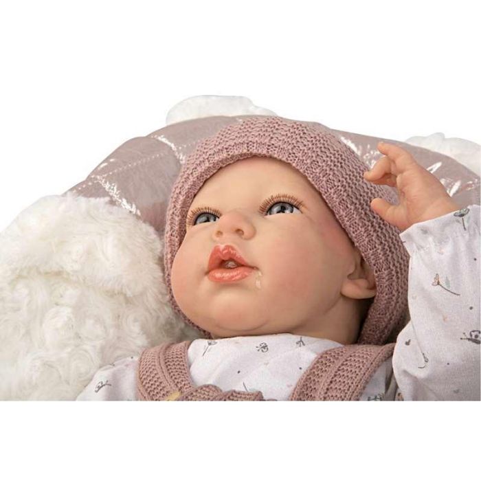Muñeca reborn sandra con manta 40 cm.cuerpo blando 24 Muñeca reborn sandra con manta 40 cm.cuerpo blando 24