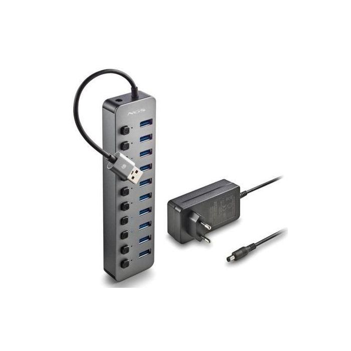 Hub USB NGS IHUB10/ 10xUSB 3.0 2 Hub USB NGS IHUB10/ 10xUSB 3.0 2