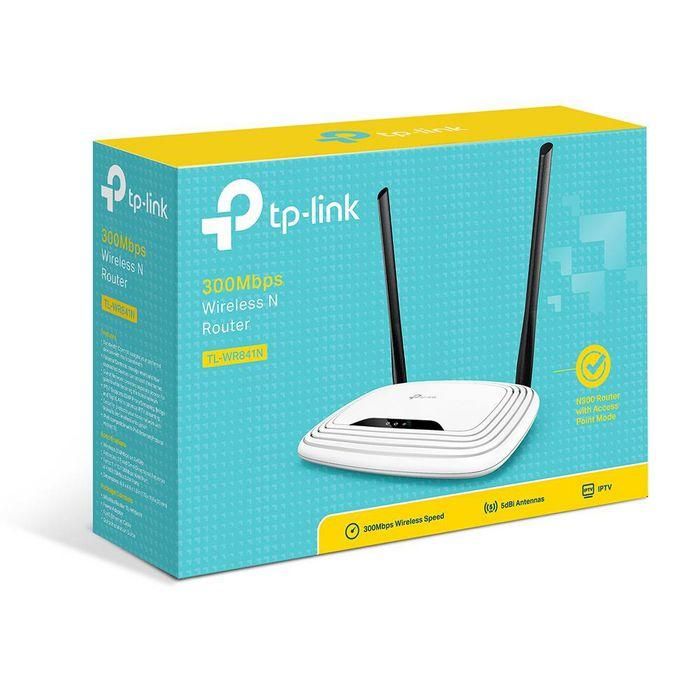 TP-Link TL-WR841N Router Inalámbrico N300, Velocidad 300Mbps, Antenas 5dBi, WiFi 2.4GHz, Estándar IEEE 802.11n/g/b 3