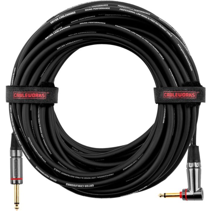 Cable De Instrumento Jack Recto/Jack Acodado (Con Silent) - 9 M 1