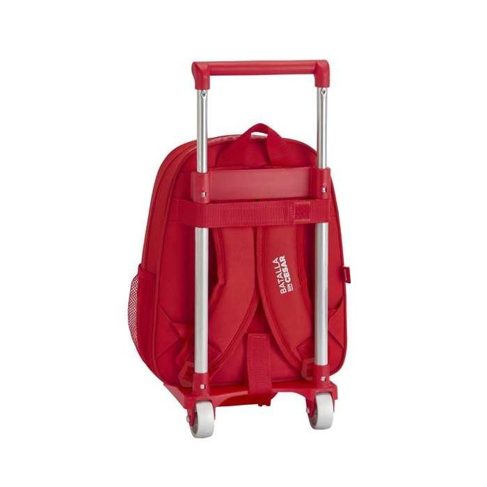 Mochila Escolar con Ruedas 705 Real Sporting de Gijón Rojo 1 Mochila Escolar con Ruedas 705 Real Sporting de Gijón Rojo 1