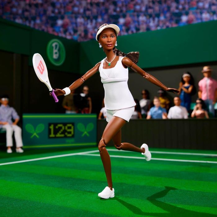 Barbie Muñeca Inspiring Women Venus Williams HRM49 Mattel 1