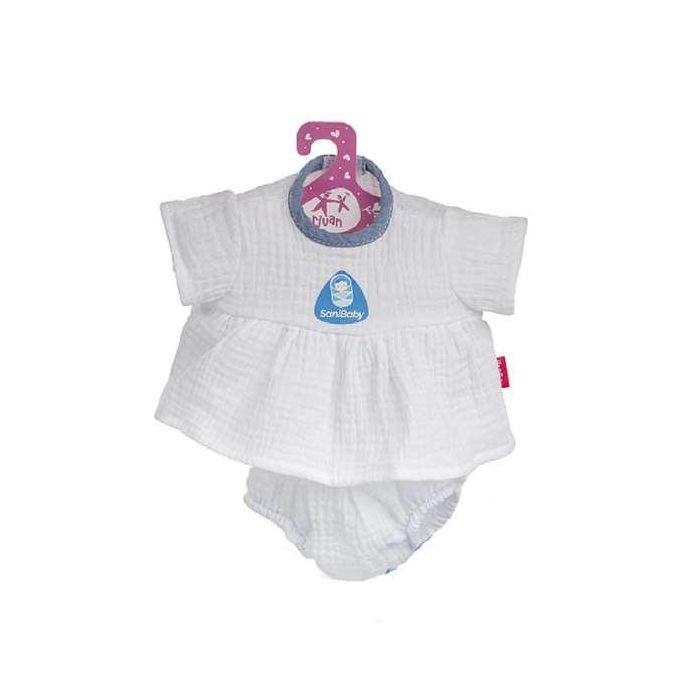 Ropa sanibaby antibacterias 40 cm modelo azul 2